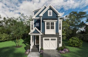 Lexington_Elev B 04.23.21 - Wakefield Homes LC Award-Winning Custom Home Builder in Alexandria & Fairfax